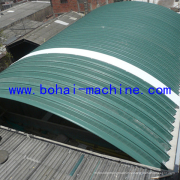 Machine de projet de toit en arc Bohai 914-650